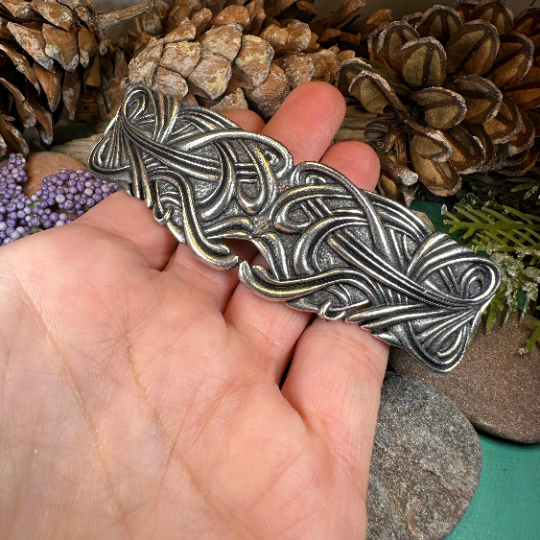 Premium Celtic Love Knot Hair Clip — view 2