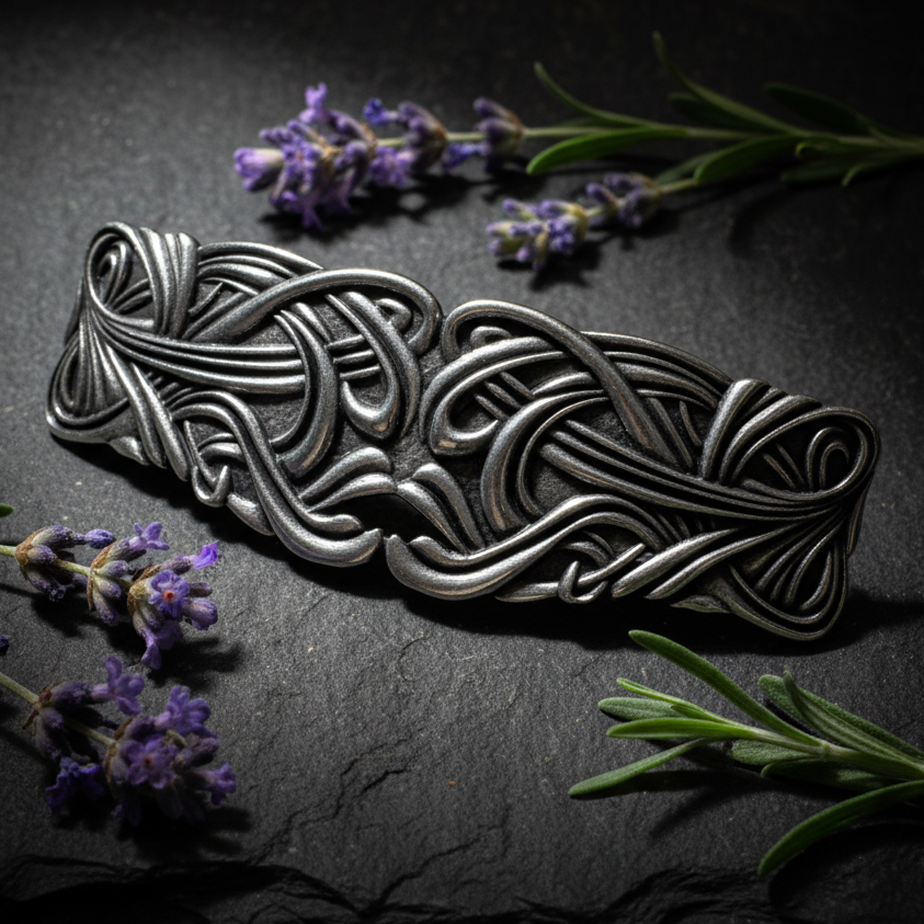Premium Celtic Love Knot Hair Clip — view 10