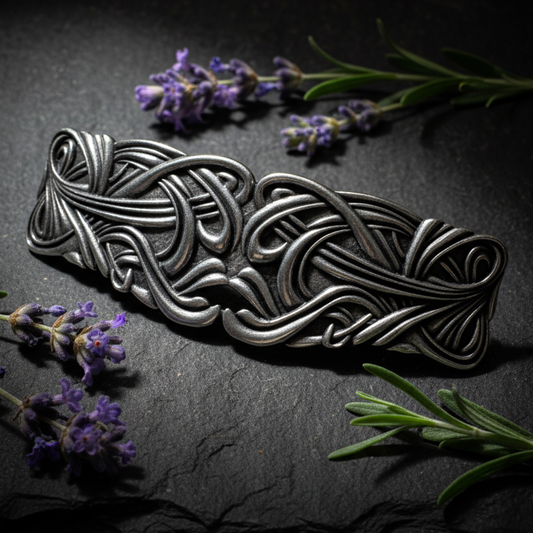 Premium Celtic Love Knot Hair Clip — view 10