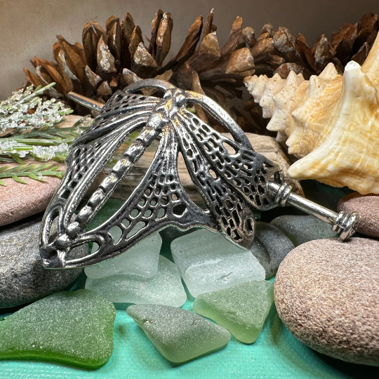 Victorian Dragonfly Hair Slide for Women