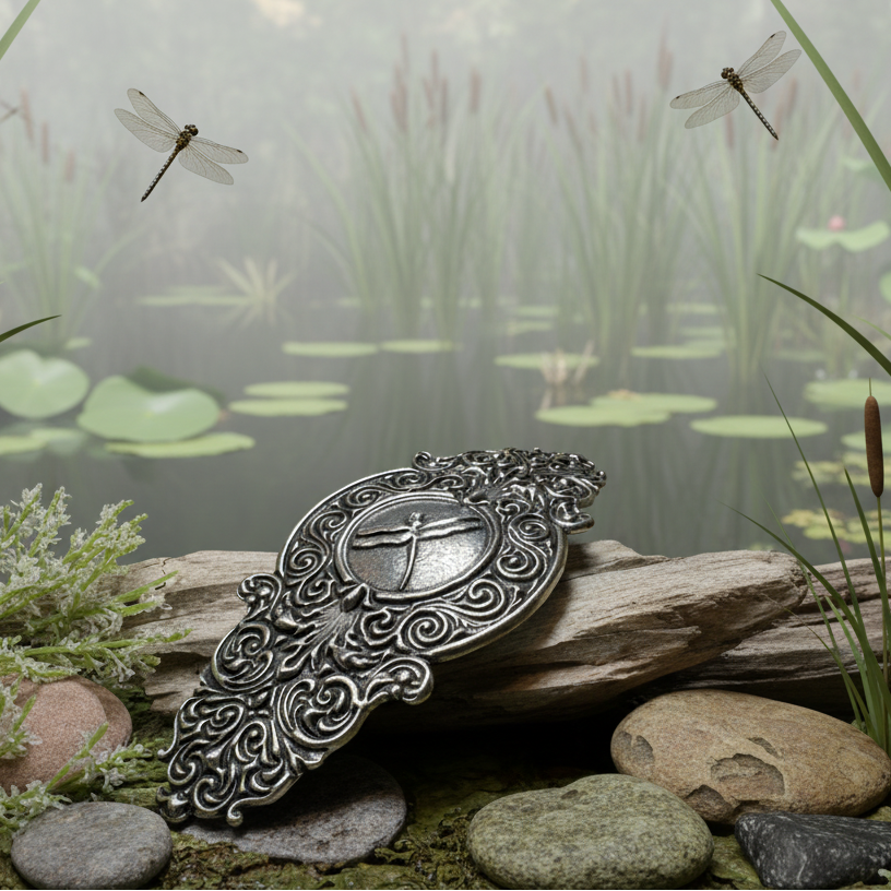 Victorian Dragonfly Hair Clip for Women
