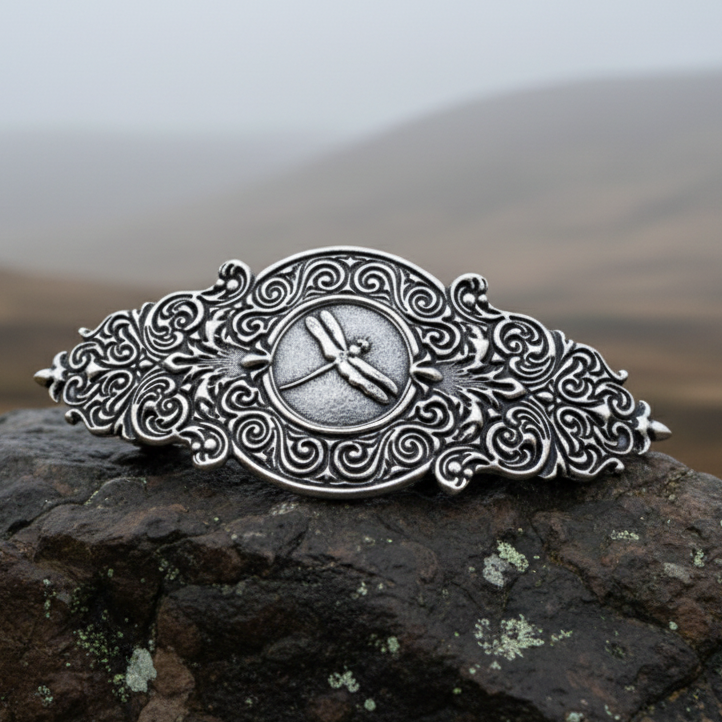 Victorian Dragonfly Hair Clip for Women