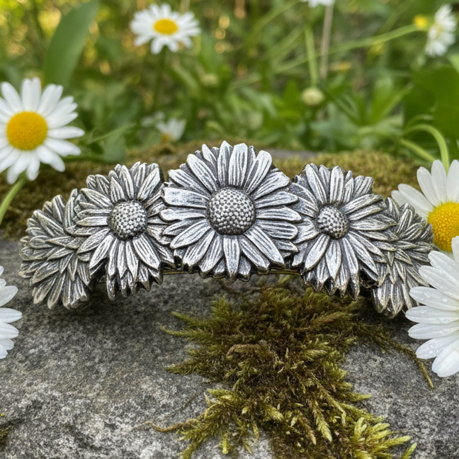 Daisy Hair Clip for Women