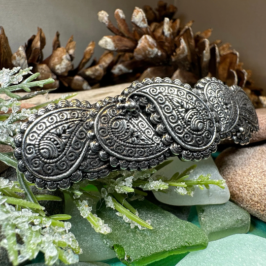 Scottish Paisley Hair Clip for Women