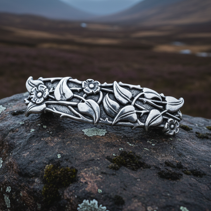 Irish Flower Garden Hair Clip