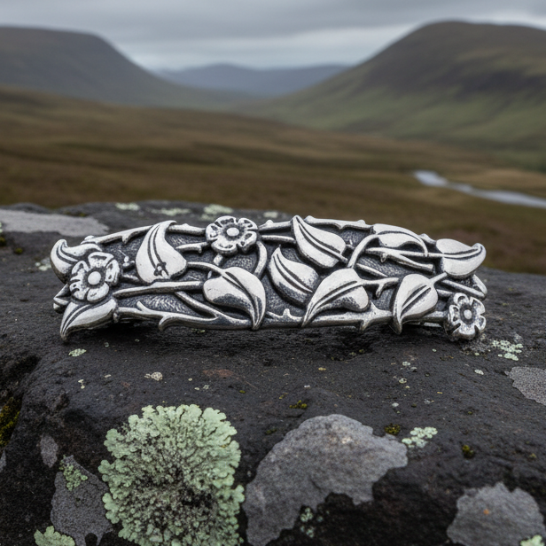 Irish Flower Garden Hair Clip — view 6