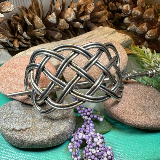 Cora Celtic Knot Hair Slide for Women