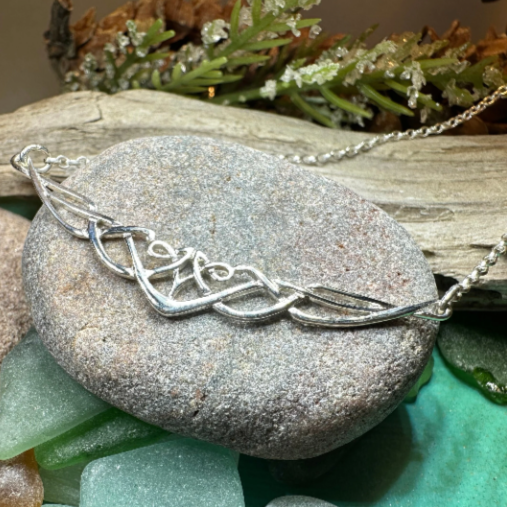 Natina Celtic Knot Necklace - Made in Scotland — view 2