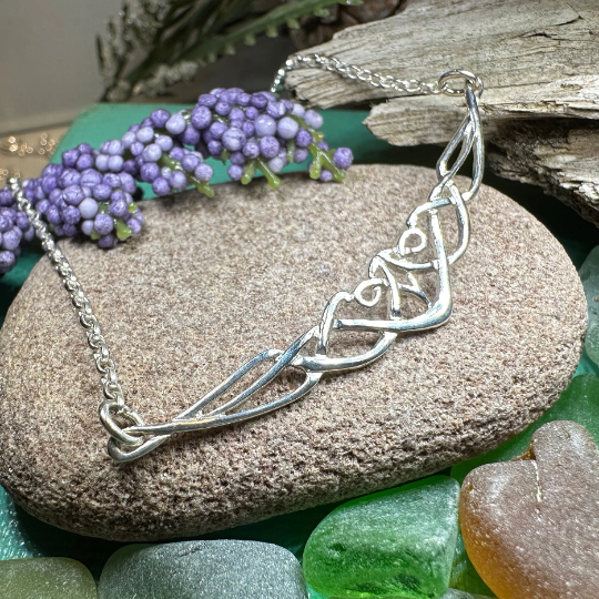 Natina Celtic Knot Necklace - Made in Scotland — view 6
