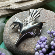 Load image into Gallery viewer, Vyolet Scottish Thistle Necklace

