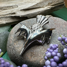 Load image into Gallery viewer, Vyolet Scottish Thistle Necklace
