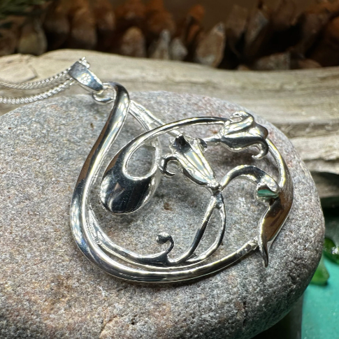 Bluebell Art Deco Necklace — view 6