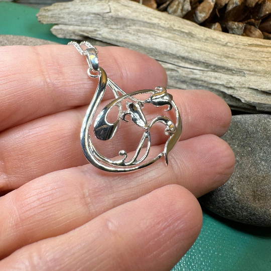 Bluebell Art Deco Necklace — view 8
