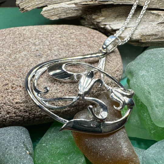 Bluebell Art Deco Necklace — view 9