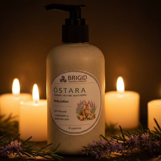Ostara Natural Body Lotion - Heather, Rosemary, and Black Pepper