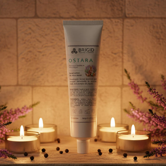 Ostara Natural Hand Lotion - Heather, Rosemary, and Black Pepper