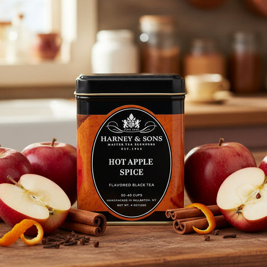 Hot Apple Spice Black Tea by Harney & Sons