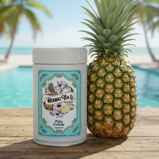 Piña Colada Herbal Tea - Naturally Caffeine Free