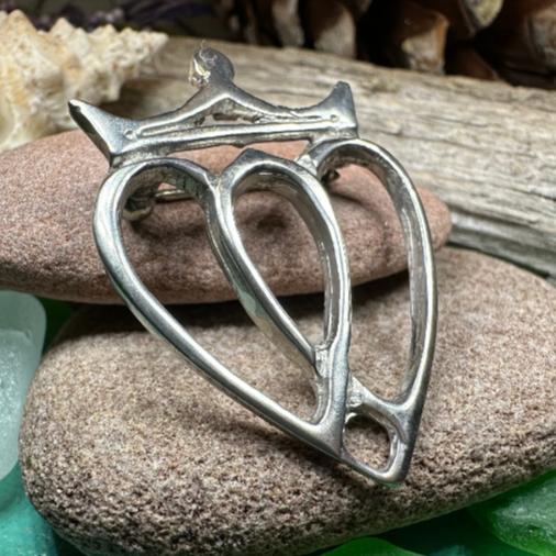 Jocasta Luckenbooth Brooch - Handmade in Scotland