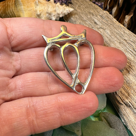 Jocasta Luckenbooth Brooch - Handmade in Scotland — view 4