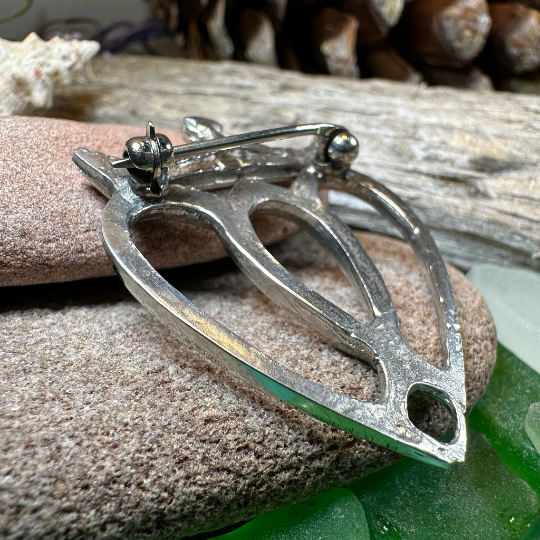 Jocasta Luckenbooth Brooch - Handmade in Scotland — view 8