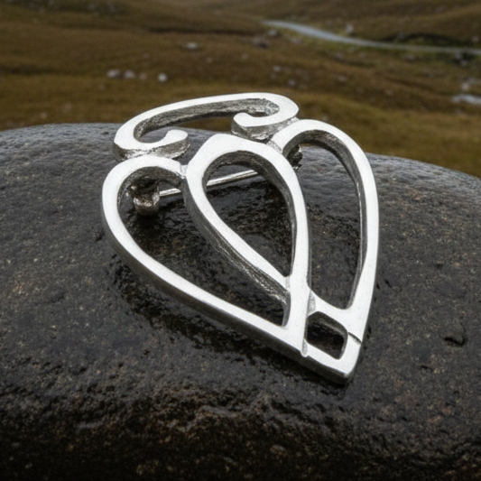 Claire Luckenbooth Brooch - Handmade in Scotland — view 6