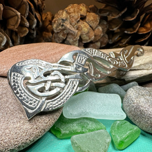 Load image into Gallery viewer, Celtic Dragon Kilt Pin
