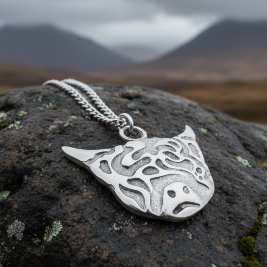 Hamish Highland Cow Necklace - Handmade in Scotland