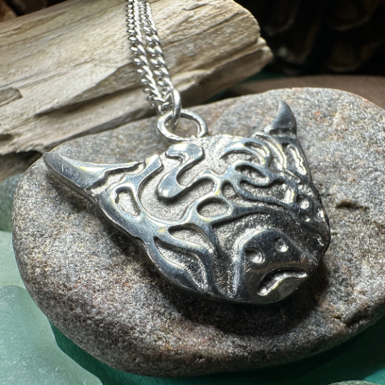 Hamish Highland Cow Necklace - Handmade in Scotland — view 6