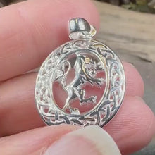 Load and play video in Gallery viewer, Caledonia Scotland Lion Necklace
