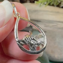 Load and play video in Gallery viewer, Little Hamish Highland Cow Necklace
