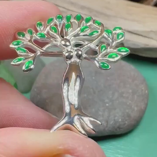 Tree of Life Necklace, Celtic Goddess Jewelry, Irish Jewelry, Anniversary Gift, Bridal Jewelry, Norse Jewelry, Danu Pendant, Yoga Jewelry