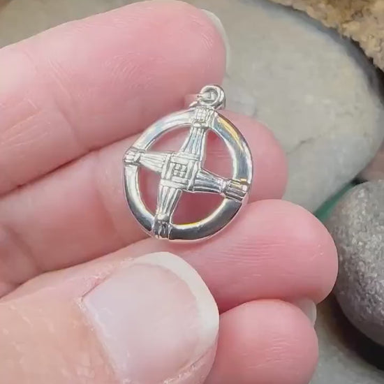 Saint Brigid's Cross, Celtic Cross Pendant, Religious Jewelry, Irish Jewelry, Bridal Jewelry, Anniversary Gift, St. Bridget's Cross Jewelry