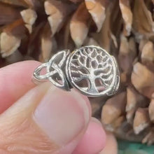 Load and play video in Gallery viewer, Celtic Tree of Life Ring
