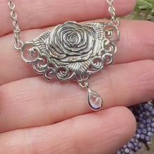 Load and play video in Gallery viewer, Wild Irish Rose Necklace
