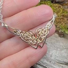 Load and play video in Gallery viewer, Celtic Endless Love Necklace
