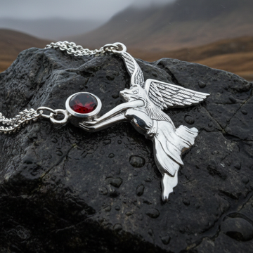 Jemma Fairy Necklace in sterling silver