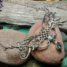 Load image into Gallery viewer, Aife Goddess Celtic Knot Necklace
