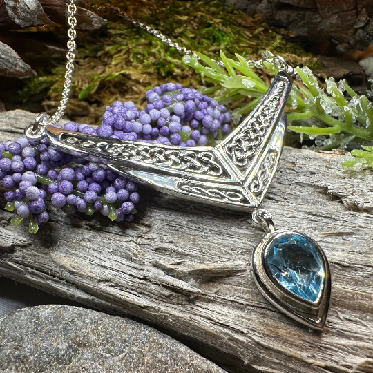 Celtic Chevron Necklace — view 6