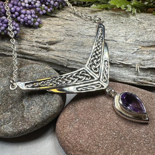 Celtic Chevron Necklace — view 2