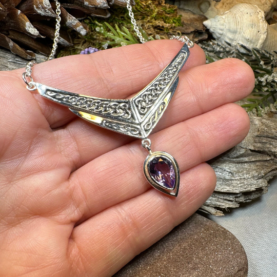 Celtic Chevron Necklace — view 3