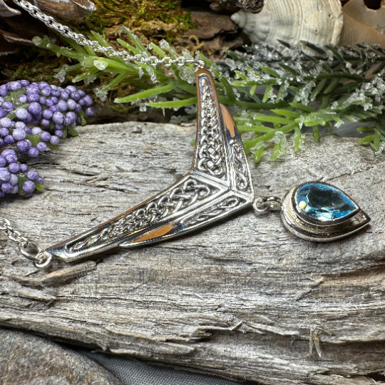 Celtic Chevron Necklace — view 8