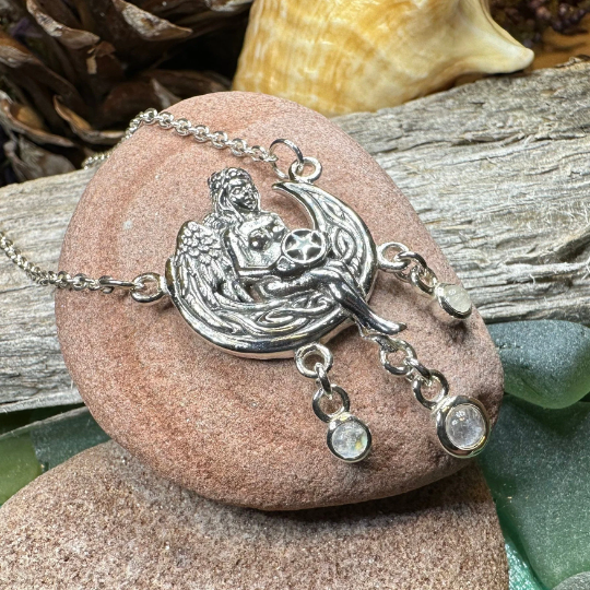 Little Star Fairy Necklace in Sterling Silver