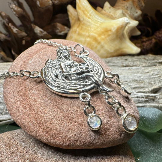 Little Star Fairy Necklace in Sterling Silver