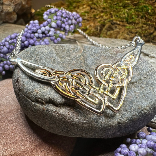Celtic Endless Love Necklace — view 8