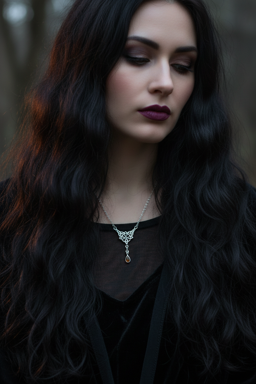 Celtic Compass Necklace — view 2