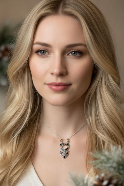 Load image into Gallery viewer, Aasta Celtic Viking Necklace
