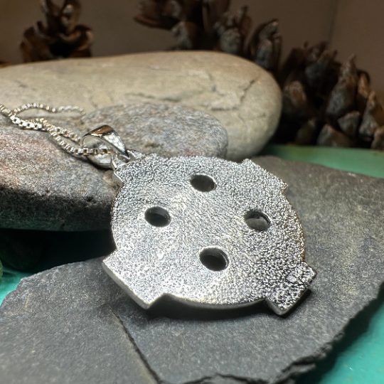 Bellavary Round Celtic Cross Necklace