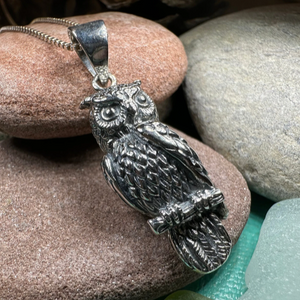 Watchful Owl Necklace