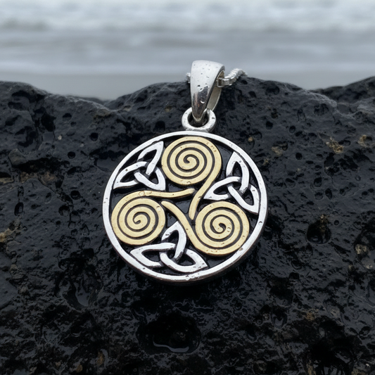 Sorcha Spiral Necklace